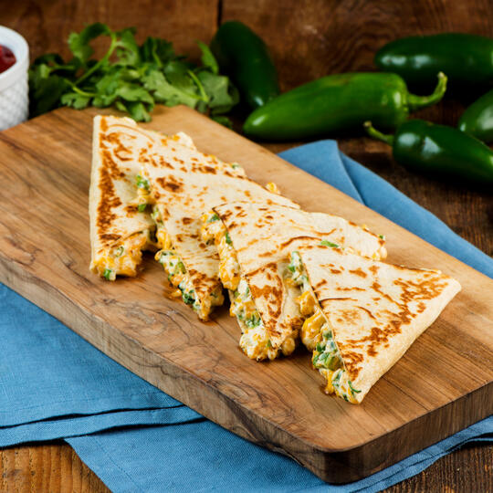 Jalapeño Popper Quesadillas Dempster's